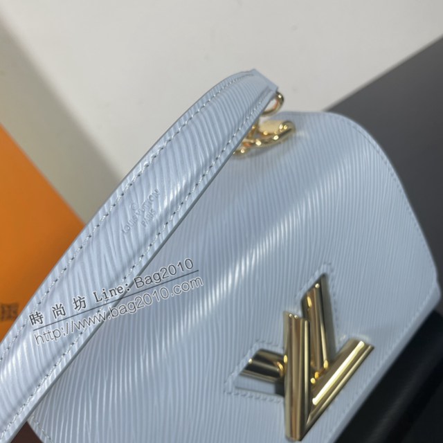 Lv路易威登2023專櫃新款Twist小號手袋 LVEpi粒面皮革手提肩背女包 M22515 ydh5038